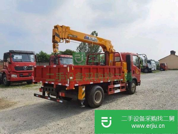 湖北出售二手重汽豪曼隨車吊