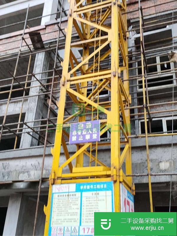 湖南出售二手山東明龍5010塔吊