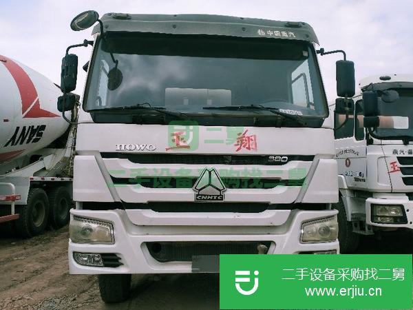 山東出售二手豪沃國四大18方攪拌車