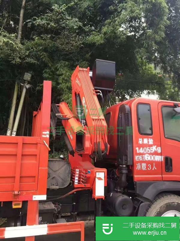 湖北出售二手折臂隨車吊