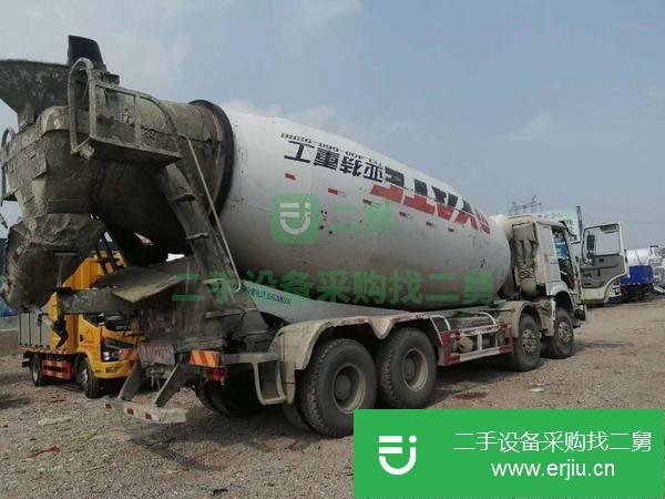 山東出售二手豪沃10方攪拌車