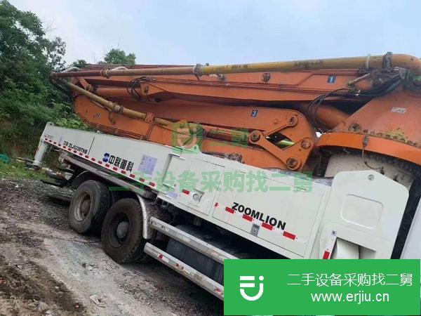 河北出售二手中聯國四47米泵車