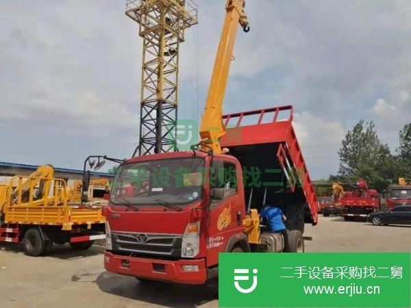 湖北出售二手藍牌5噸吊車