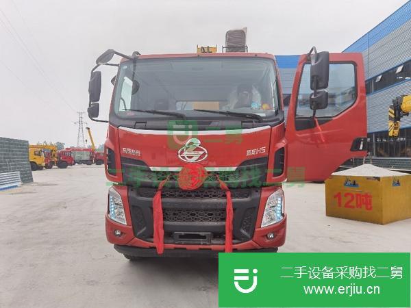湖北出售二手后八輪隨車吊