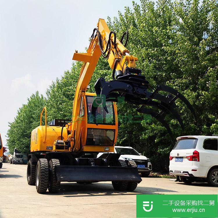 山東出售二手四驅式抓木機