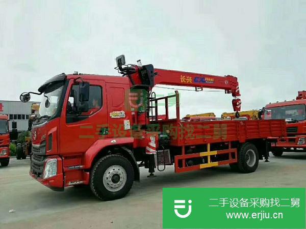 湖北出售二手柳汽8噸隨車吊