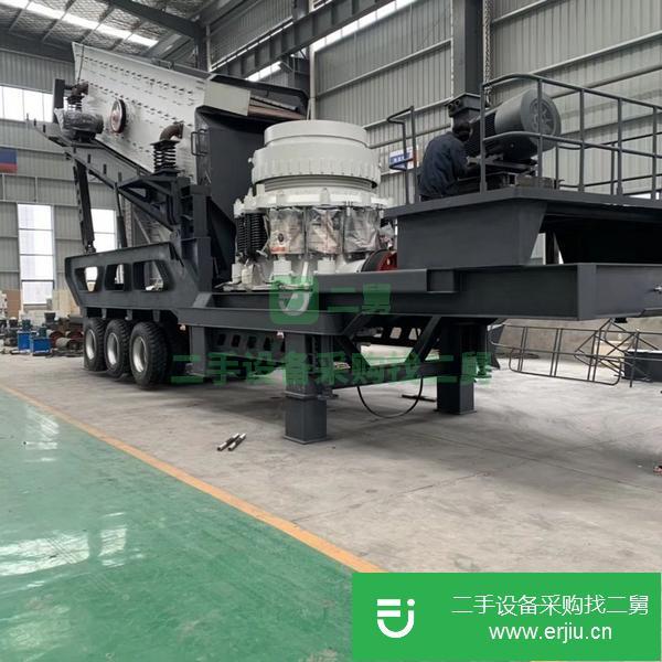 河南出售二手移動破碎機