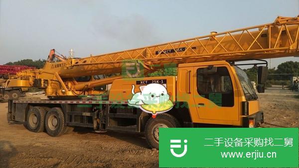 浙江出售二手徐工25k-1汽車吊