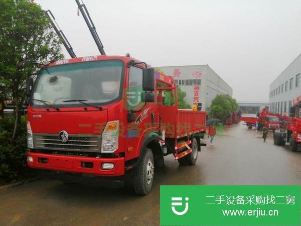 湖北出售二手藍牌五噸吊車