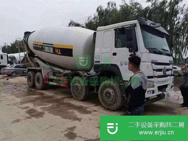 寧夏出售二手國(guó)五豪沃大22方攪拌車
