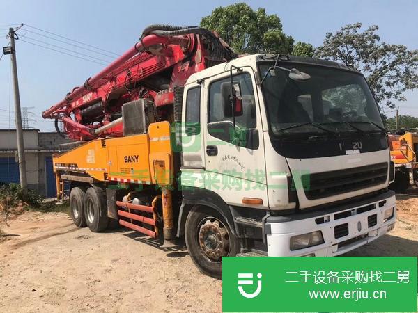 廣東出售二手三一43米泵車