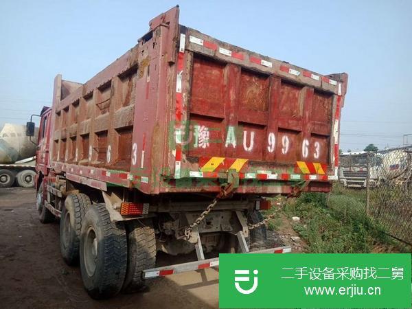 甘肅出售二手德龍后八輪自卸車
