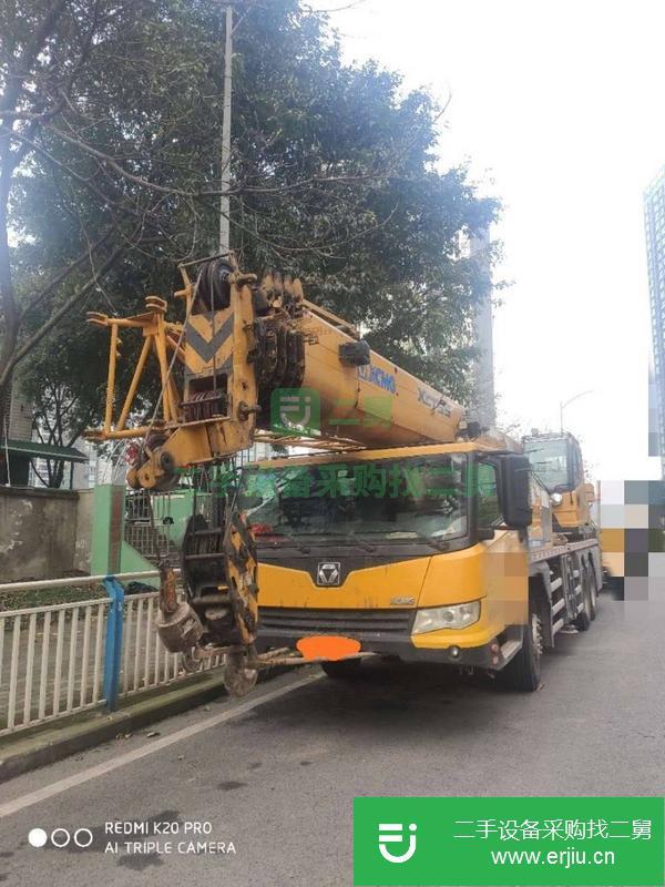 重慶出售二手25噸5節臂吊車,手續齊全
