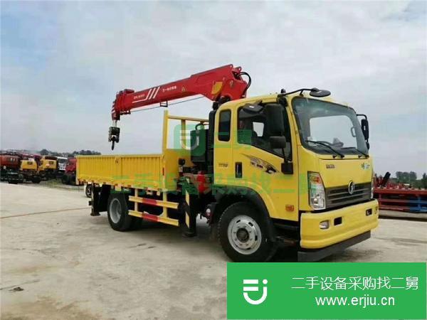 湖北出售二手重汽王牌6.3噸隨車吊