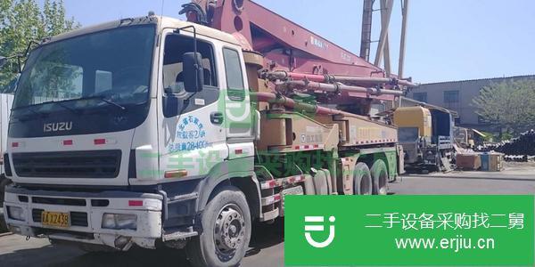 河北出售二手徐工37米泵車