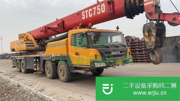 山東出售二手三一75噸吊車