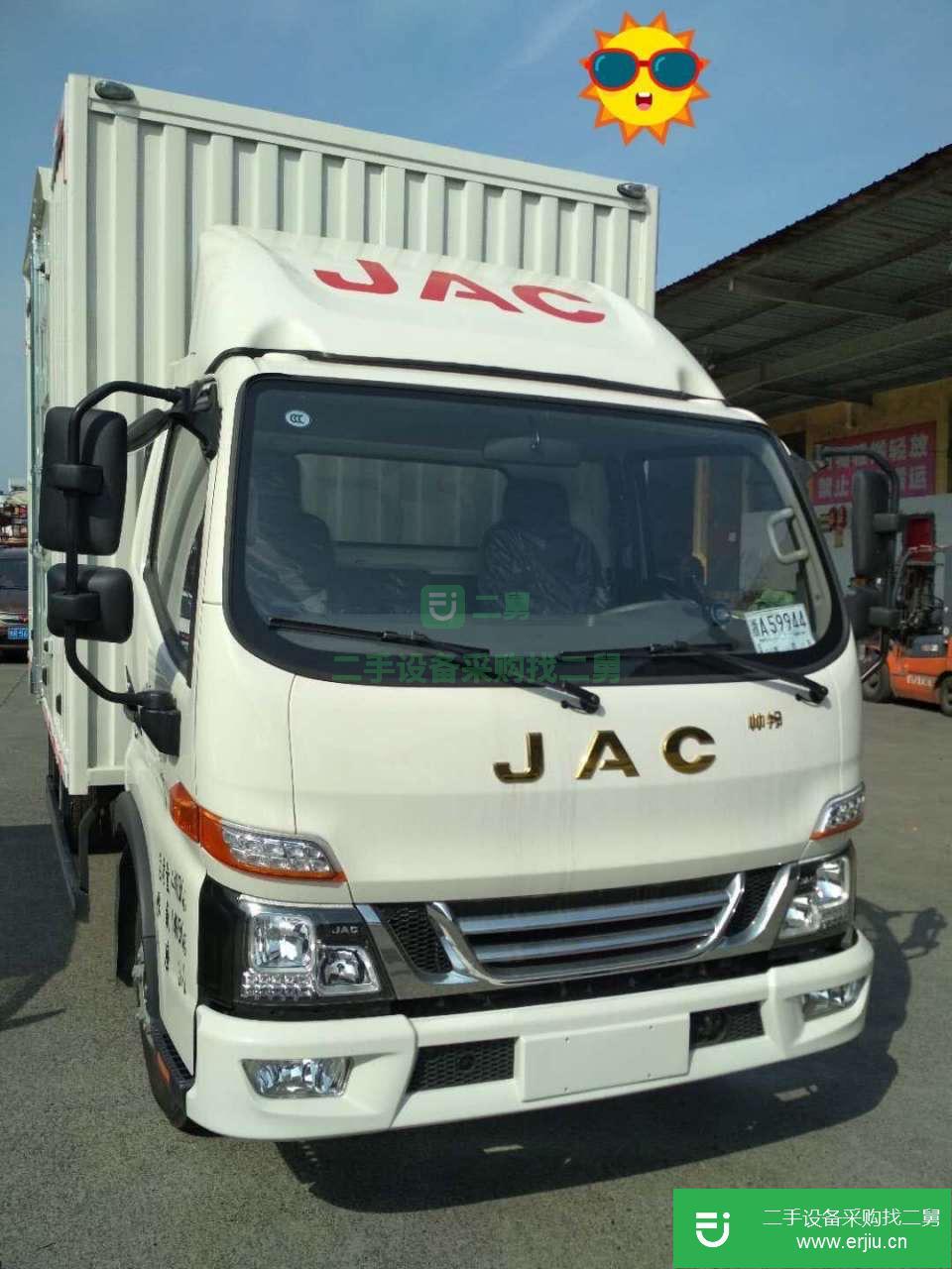 浙江出售二手江淮帥鈴箱式貨車