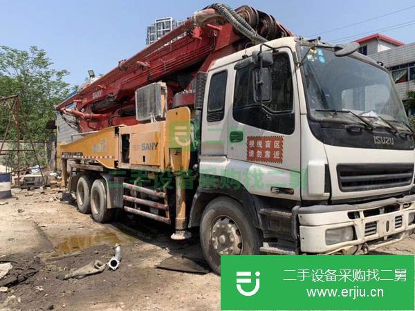 湖北出售二手三一46米泵車