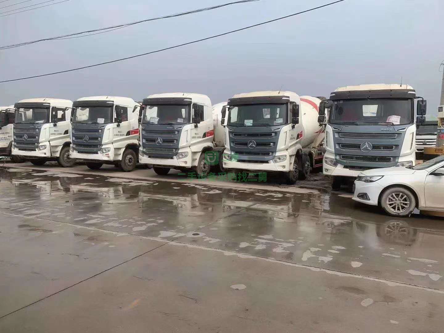 出售一臺18年三一攪拌車，國五排放，最新款輕量化