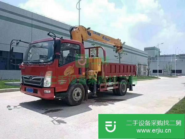 河南出售二手徐工5噸4節藍牌隨車吊