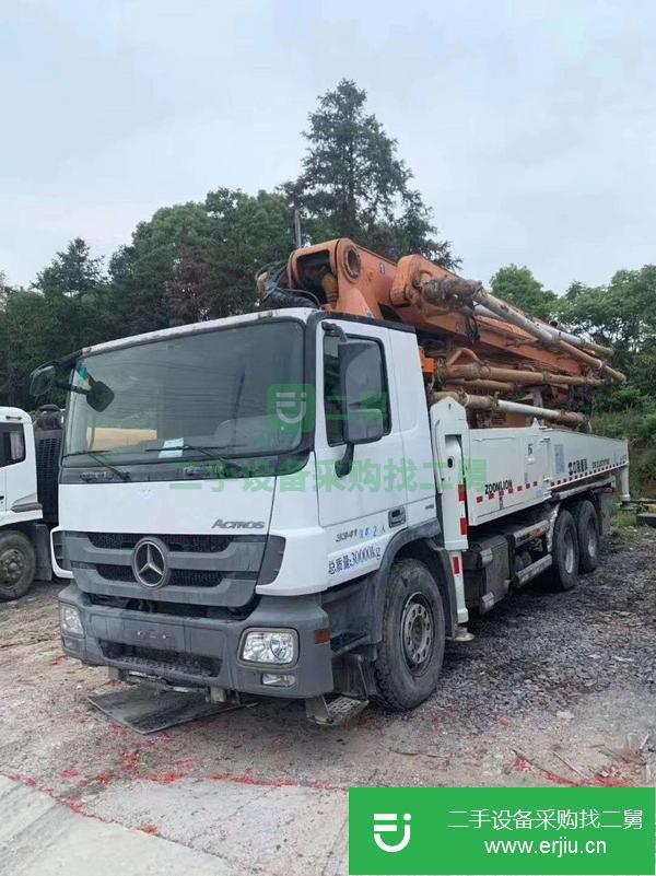 河北出售二手中聯國四47米泵車