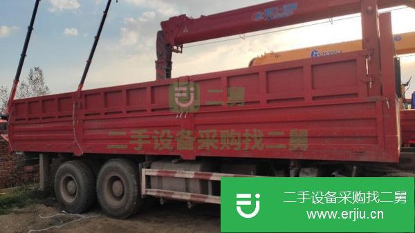 山西出售二手陜汽德龍隨車吊