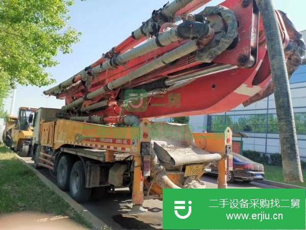 河北出售二手奔馳49米泵車
