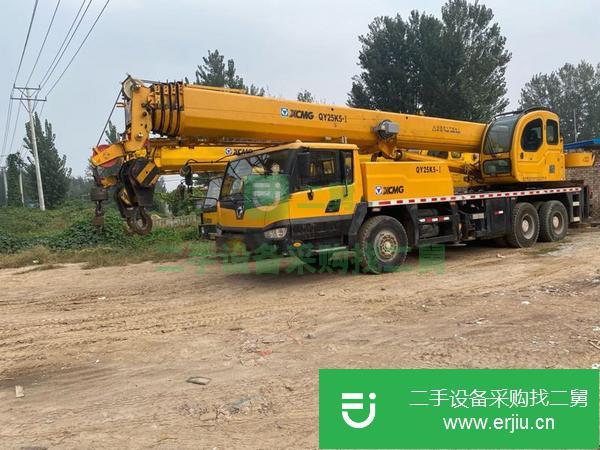 河北出售二手國四徐工25k5-1汽車吊