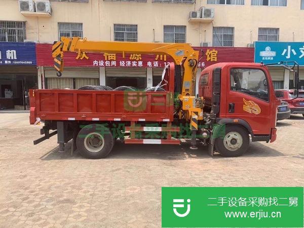 湖北出售二手徐工5噸藍(lán)牌隨車吊