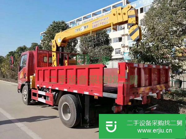 四川出售二手重汽豪曼隨車吊