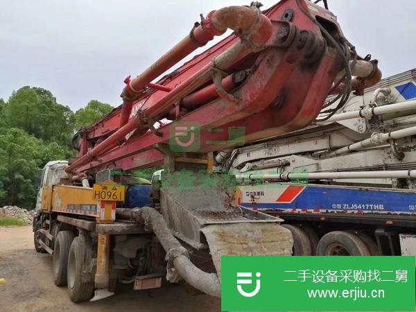 山東出售二手三一37米泵車
