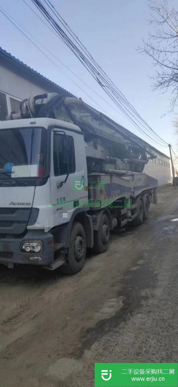 北京出售二手中聯52米泵車