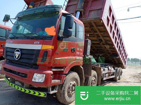 山東出售二手歐曼自卸車前四后八