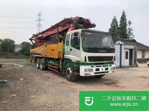 湖南出售二手三一48米六節臂泵車