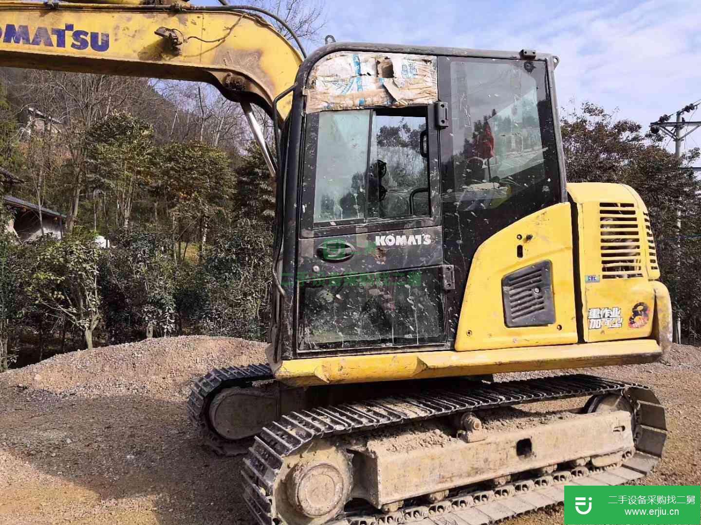 河北出售二手小松PC70挖掘機