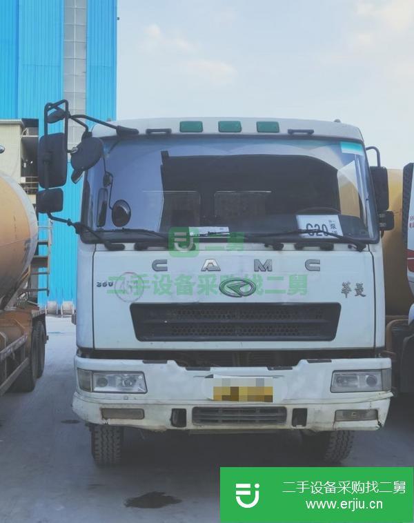 廣西出售二手華菱攪拌車，國四日野大12方罐