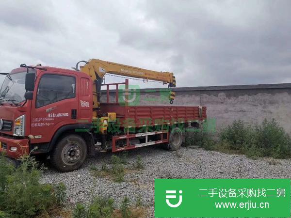 江西出售二手東風6.3噸隨車吊