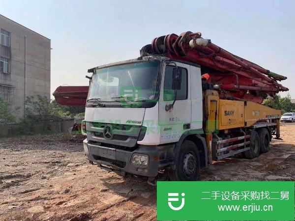 江蘇出售二手46米泵車