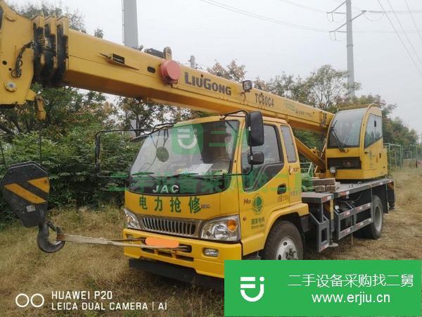 安徽出售二手8噸柳工吊車