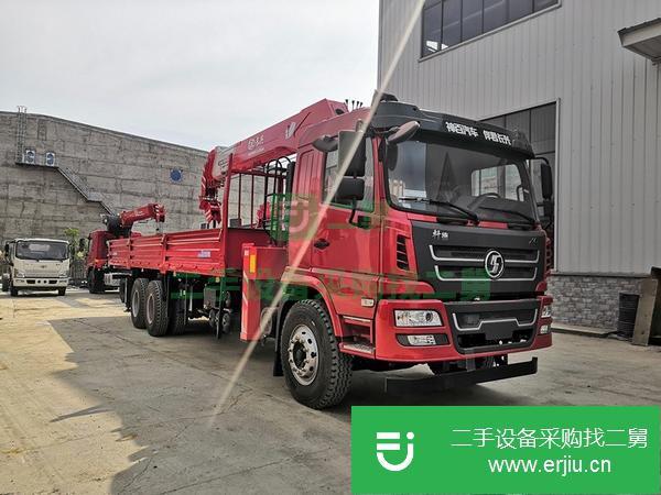 湖北出售二手陜汽軒德12噸隨車吊