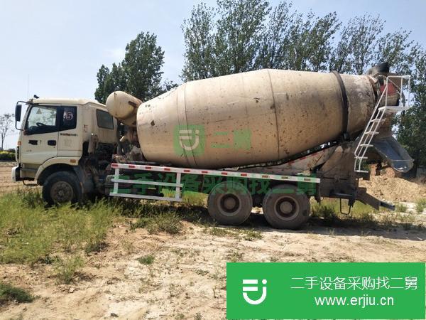 河南出售二手歐曼攪拌車,340大泵發動機