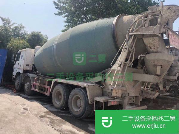 湖北出售二手豪沃攪拌車，大20方