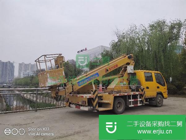 河南出售二手16米直臂高空工程車