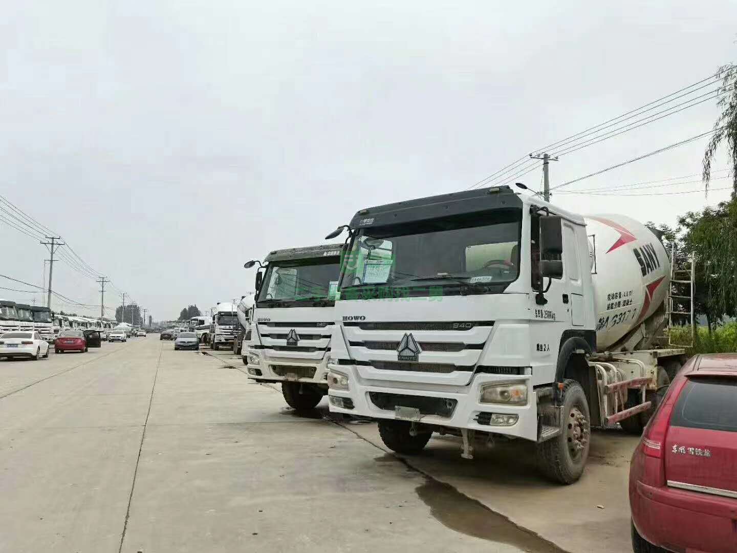 出售一臺17年豪沃攪拌車，國五排放