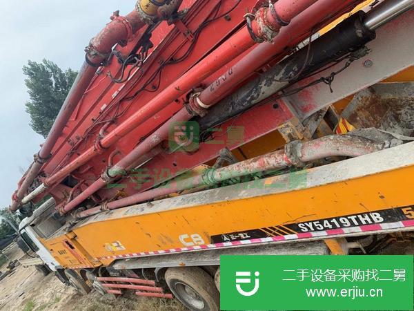 內蒙古出售二手56米三一泵車