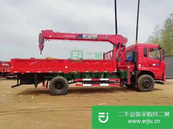 廣西出售二手黃牌8噸隨車吊