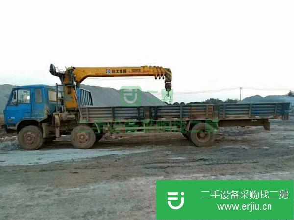 陜西出售二手徐工8噸隨車吊