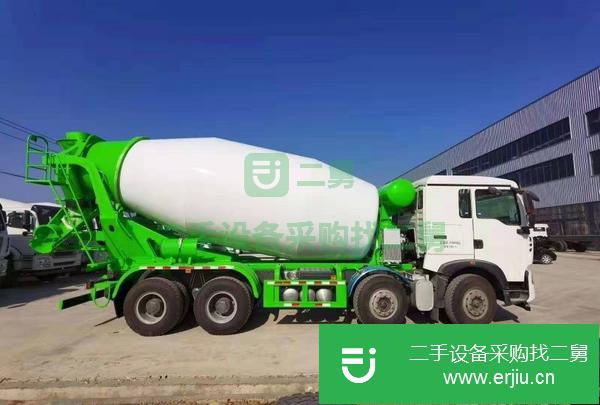 江蘇出售二手12方重汽攪拌車