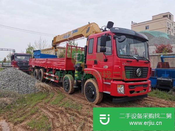 湖北出售二手東風12噸隨車吊