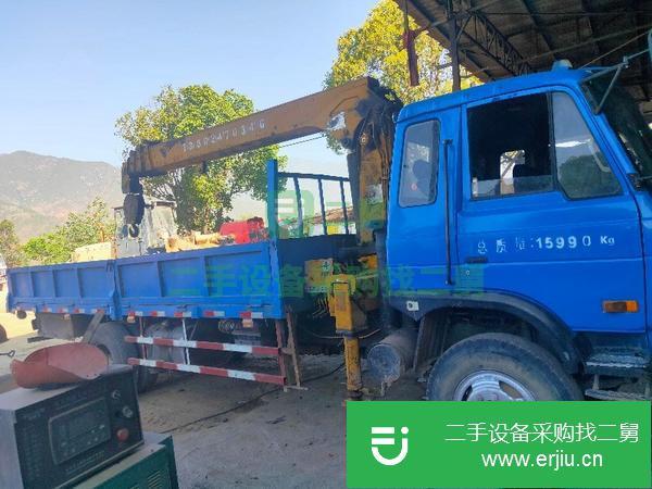 四川出售二手徐州5噸4節臂隨車吊